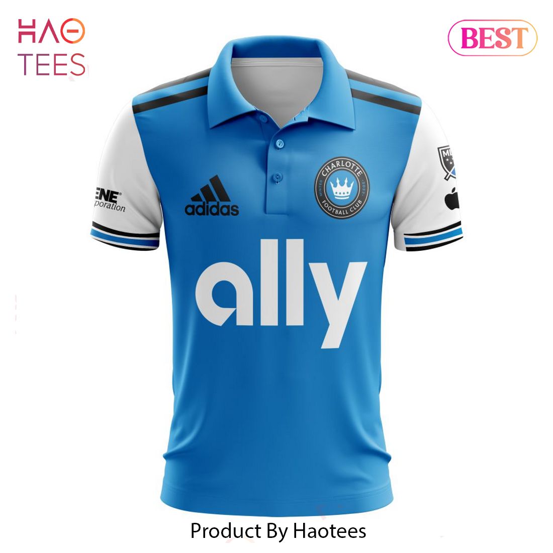 LIMITED MLS Charlotte FC 2023 Home Polo LIMITED MLS Charlotte FC 2023 Home Polo