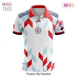 LIMITED MLS Chicago Fire 2023 Away A Kit For All Custom Polo