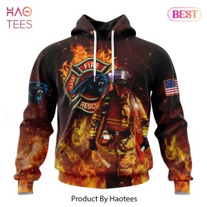 LIMITED NFL Carolina Panthers Honor Firefighters – First Responders Hoodie