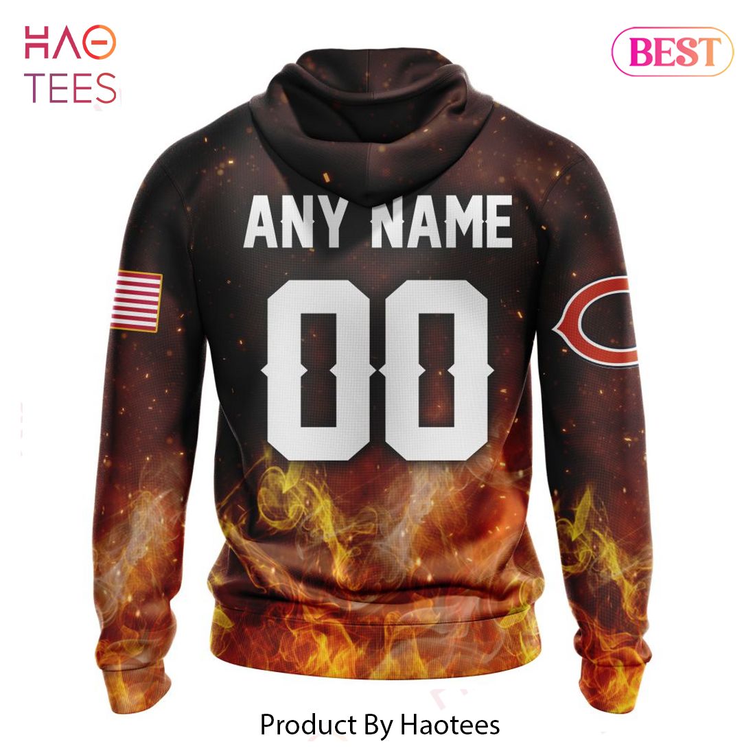 LIMITED NFL Chicago Bears Honor Firefighters - First Responders Hoodie LIMITED NFL Chicago Bears Honor Firefighters - First Responders Hoodie