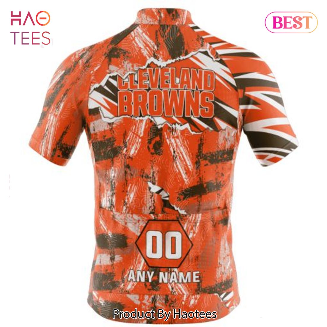 LIMITED NFL Cleveland Browns Special Mix Stripes Design Cycling