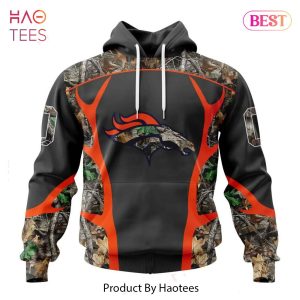 LIMITED NFL Denver Broncos Special Camo Hunting Design Hoodie