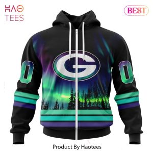 LIMITED NFL Green Bay Packers Special Design With Northern Lights Hoodie