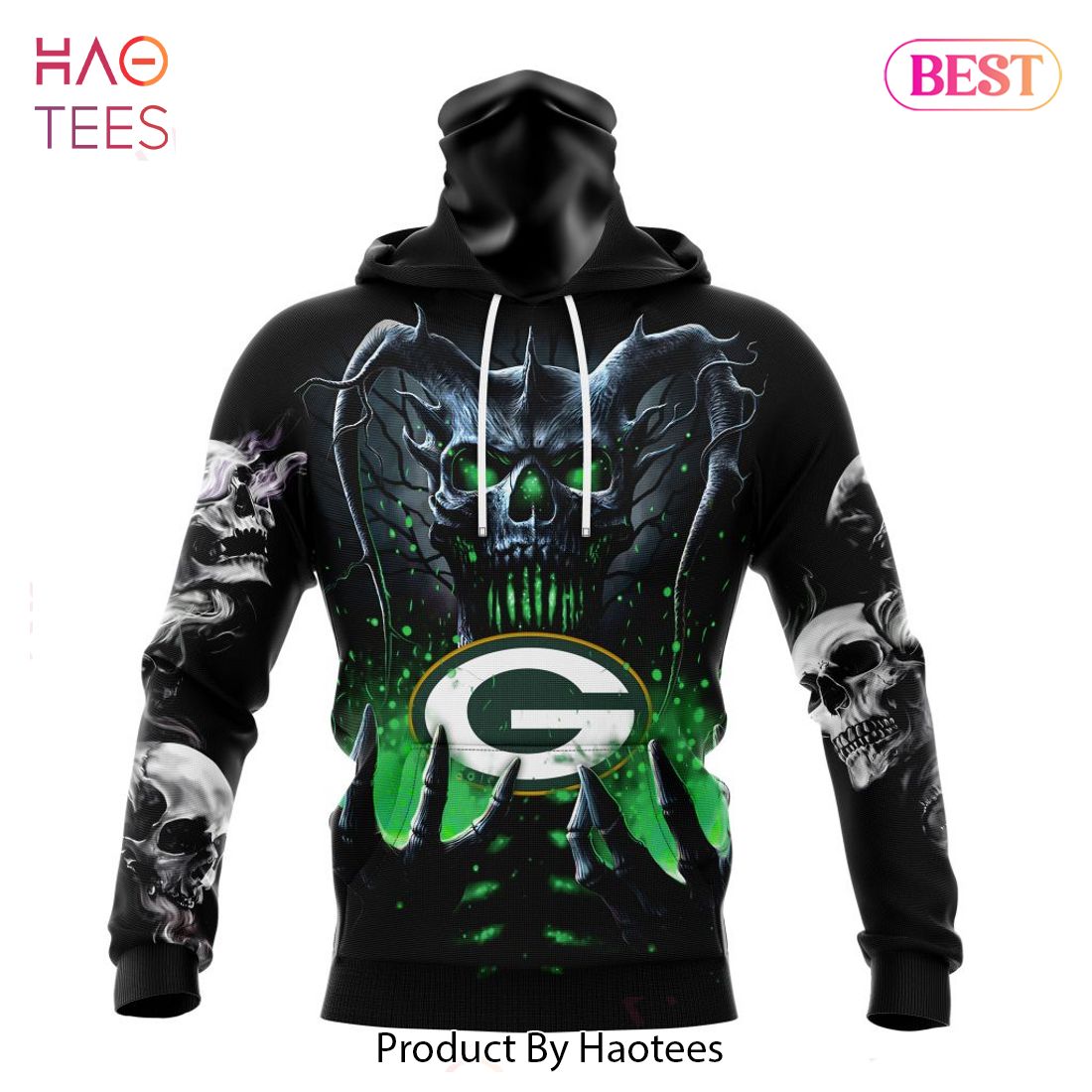 LIMITED NFL Green Bay Packers Special Skull Art Design Hoodie LIMITED NFL Green Bay Packers Special Skull Art Design Hoodie