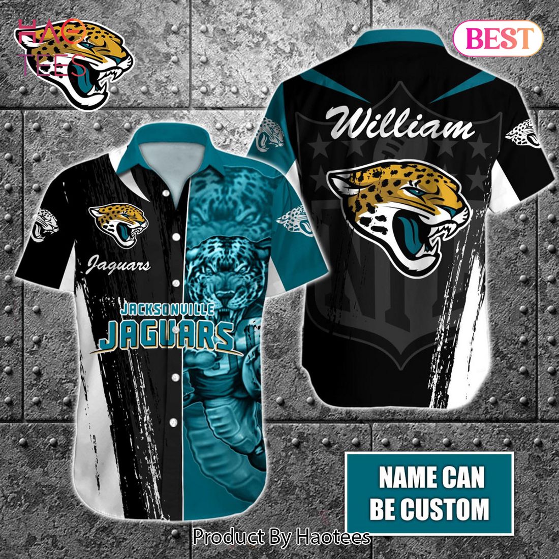 Jacksonville Jaguars Nfl Custom Name And Number T-Shirt Sweatshirt