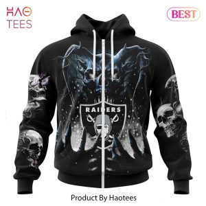 LIMITED NFL Las Vegas Raiders Special Skull Art Design Hoodie