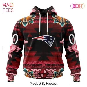 LIMITED NFL New England Patriots Special Native Costume Design Hoodie