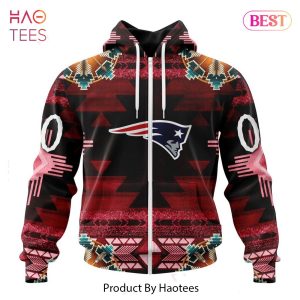 LIMITED NFL New England Patriots Special Native Costume Design Hoodie
