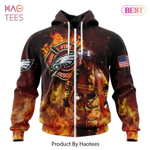 LIMITED NFL Philadelphia Eagles Honor Firefighters – First Responders Hoodie