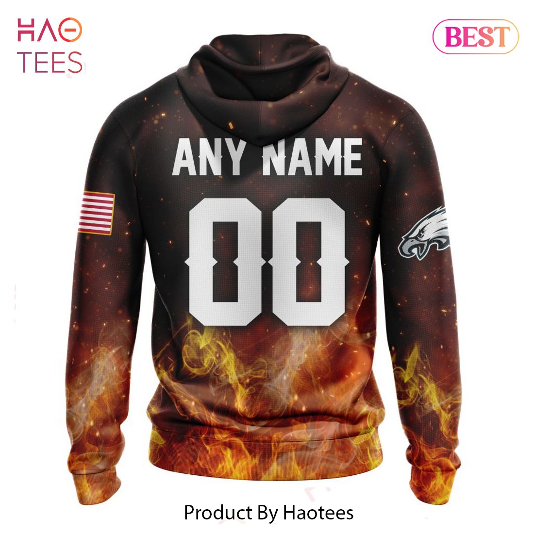 LIMITED NFL Philadelphia Eagles Honor Firefighters - First Responders Hoodie LIMITED NFL Philadelphia Eagles Honor Firefighters - First Responders Hoodie