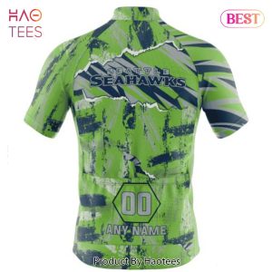 LIMITED NFL Seattle Seahawks Special Mix Stripes Design Cycling Jersey Hoodie
