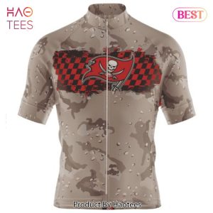LIMITED NFL Tampa Bay Buccaneers Special Desert Camo Design Cycling Jersey Hoodie
