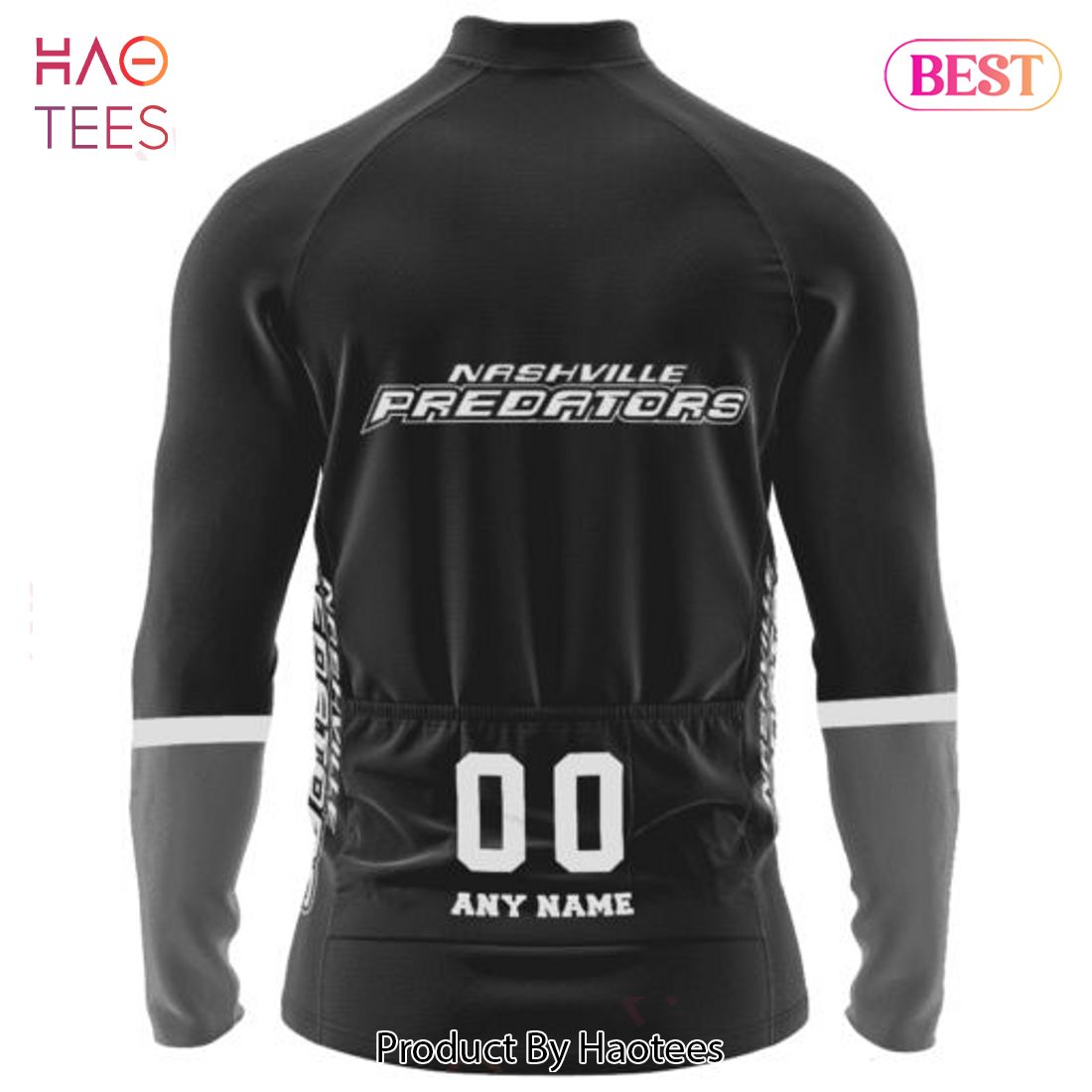 LIMITED NHL Nashville Predators Mono Cycling Jersey Jeysey LIMITED NHL Nashville Predators Mono Cycling Jersey Jeysey