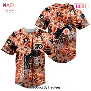LIMITED NHL Philadelphia Flyers Special Hawaiian Design Baseball Jersey Jeysey