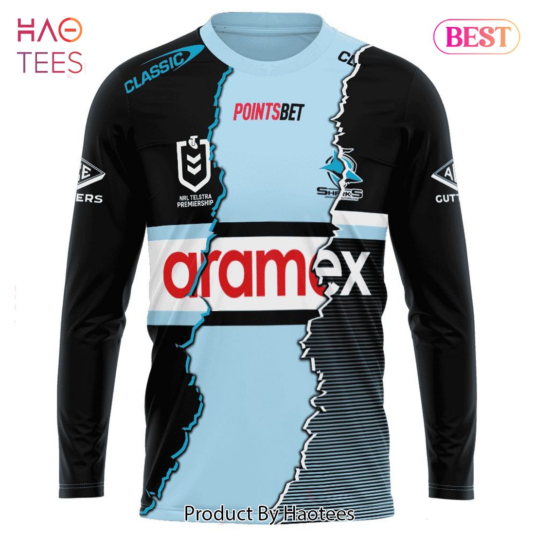 LIMITED NRL Cronulla-Sutherland Sharks Special Mix Jersey Jeysey LIMITED NRL Cronulla-Sutherland Sharks Special Mix Jersey Jeysey