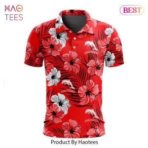LIMITED NRL Dolphins Special Aloha Golf Polo Design