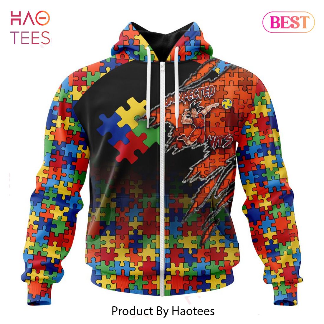 LIMITED UNEXPECTED HITS Autism Awareness Design Hoodie LIMITED UNEXPECTED HITS Autism Awareness Design Hoodie