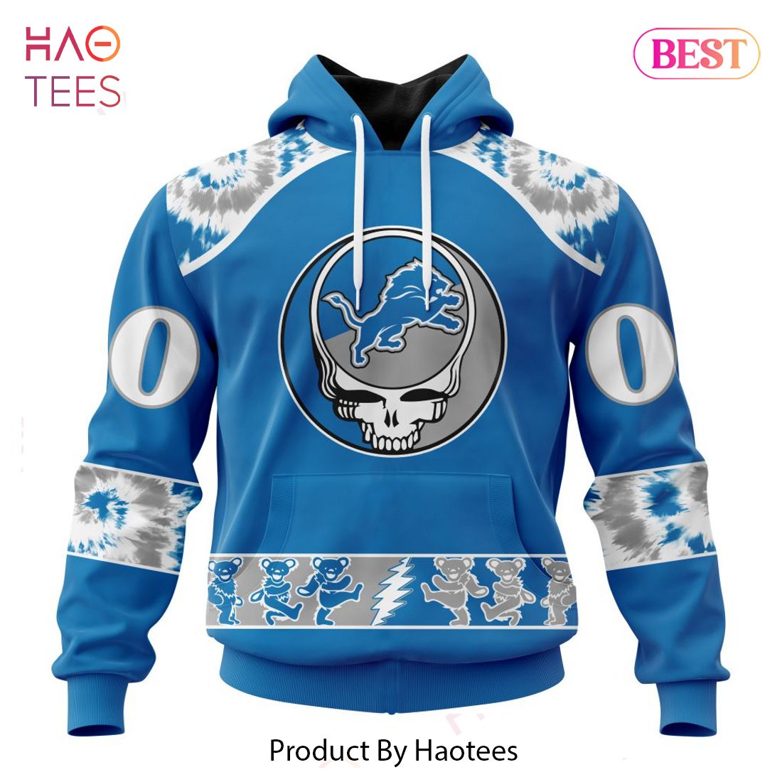 Detroit Lions For Fans Hoodie Dress in 2023