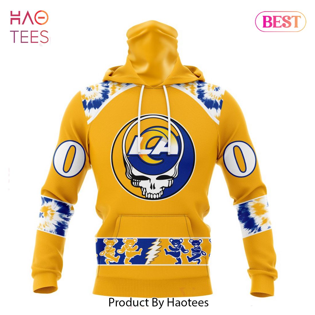 NFL Los Angeles Rams Special Expendables Skull Design Hoodie - Torunstyle