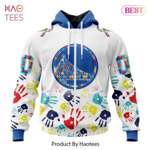 LUXURY NBA Golden State Warriors Special Autism Awareness Design ST2303 Hoodie