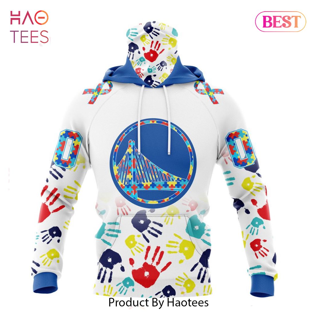LUXURY NBA Golden State Warriors Special Autism Awareness Design ST2303 Hoodie LUXURY NBA Golden State Warriors Special Autism Awareness Design ST2303 Hoodie