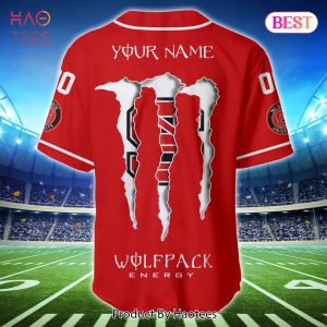 LUXURY NCAA NC State Wolfpack Baseball Jersey