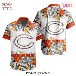 LUXURY NFL Chicago Bears Special Hawaiian Design Button Shirt Hoodie