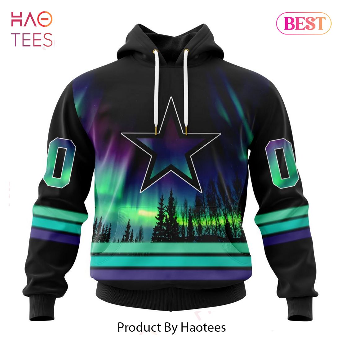 LUXURY NFL Dallas Cowboys Special Design With Northern Lights Hoodie