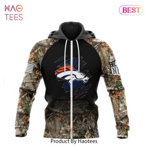 LUXURY NFL Denver Broncos Special Camo Hunting Design Hoodie
