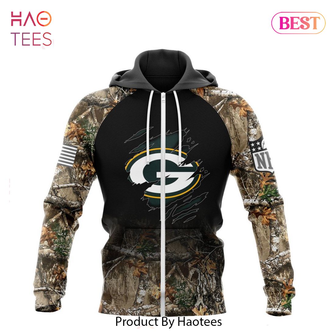 LUXURY NFL Green Bay Packers Special Camo Hunting Design Hoodie LUXURY NFL Green Bay Packers Special Camo Hunting Design Hoodie