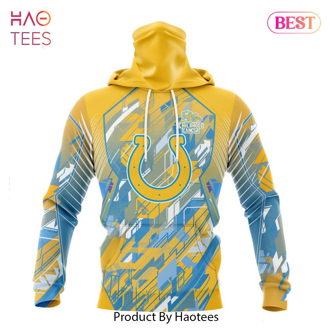 LUXURY NFL Indianapolis Colts _ Specialized Design Fearless Against Childhood Cancers Hoodie LUXURY NFL Indianapolis Colts _ Specialized Design Fearless Against Childhood Cancers Hoodie