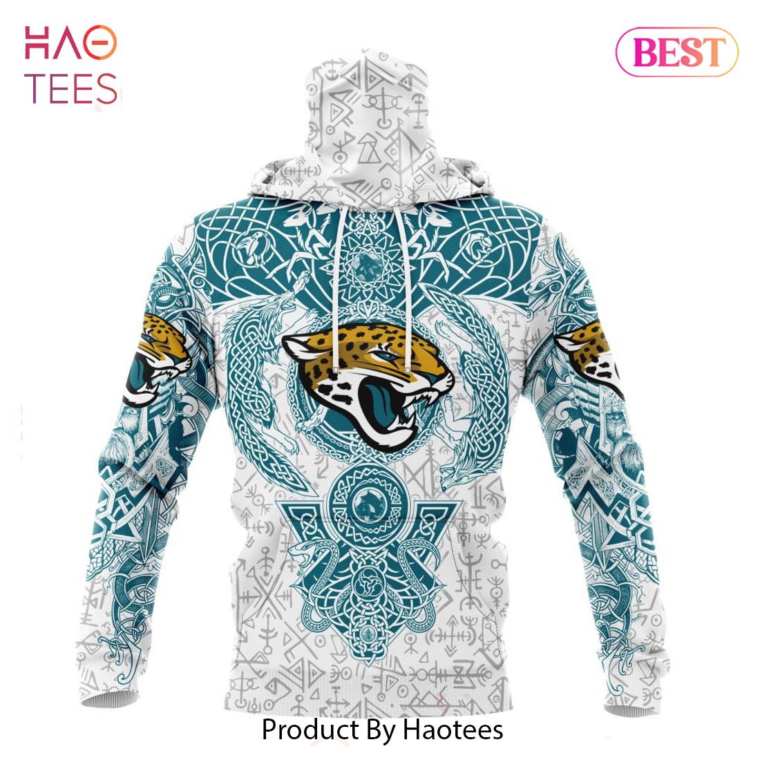LUXURY NFL Jacksonville Jaguars _ Norse Viking Symbols Hoodie LUXURY NFL Jacksonville Jaguars _ Norse Viking Symbols Hoodie