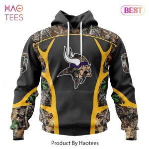 LUXURY NFL Minnesota Vikings Special Camo Hunting Design Hoodie