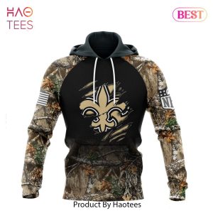 LUXURY NFL New Orleans Saints Special Camo Hunting Design Hoodie