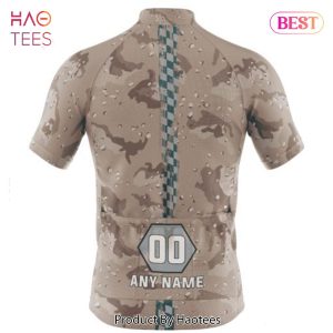 LUXURY NFL Philadelphia Eagles Special Desert Camo Design Cycling Jersey Hoodie