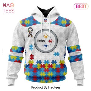 LUXURY NFL Pittsburgh Steelers Special Autism Awareness Design Hoodie