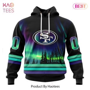 LUXURY NFL San Francisco 49ers Special Design With Northern Lights Hoodie