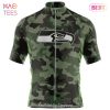 LUXURY NFL Seattle Seahawks Special Camo Design Cycling Jersey Hoodie