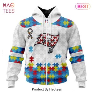 LUXURY NFL Tampa Bay Buccaneers Special Autism Awareness Design Hoodie