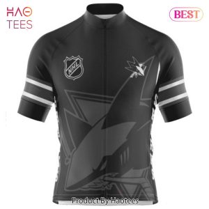 LUXURY NHL San Jose Sharks Mono Cycling Jersey Jeysey