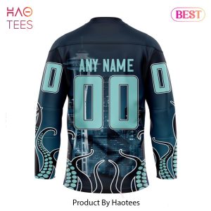 LUXURY NHL Seattle Kraken Special Design With Space Needle Hockey Jersey Jeysey