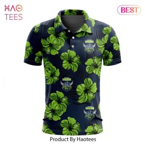 LUXURY NRL Canberra Raiders Special Aloha Golf Polo Design