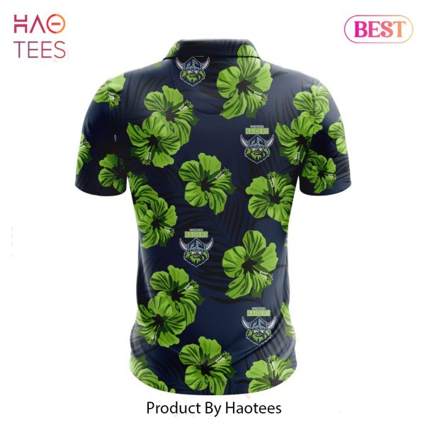 LUXURY NRL Canberra Raiders Special Aloha Golf Polo Design