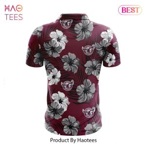 LUXURY NRL Manly Warringah Sea Eagles Special Aloha Golf Polo Design