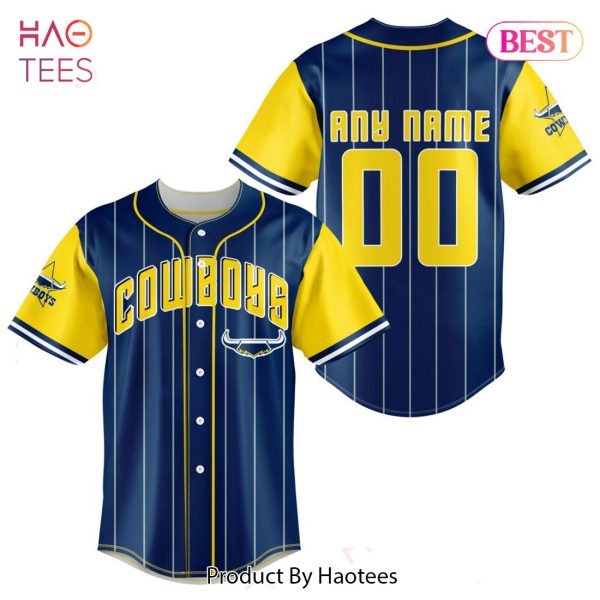 LUXURY NRL North Queensland Cowboys Special Baseball Jersey Design Jeysey