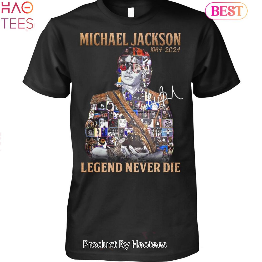 Michael Jackson 1964-2024 Legend Never Die Unisex T-Shirt