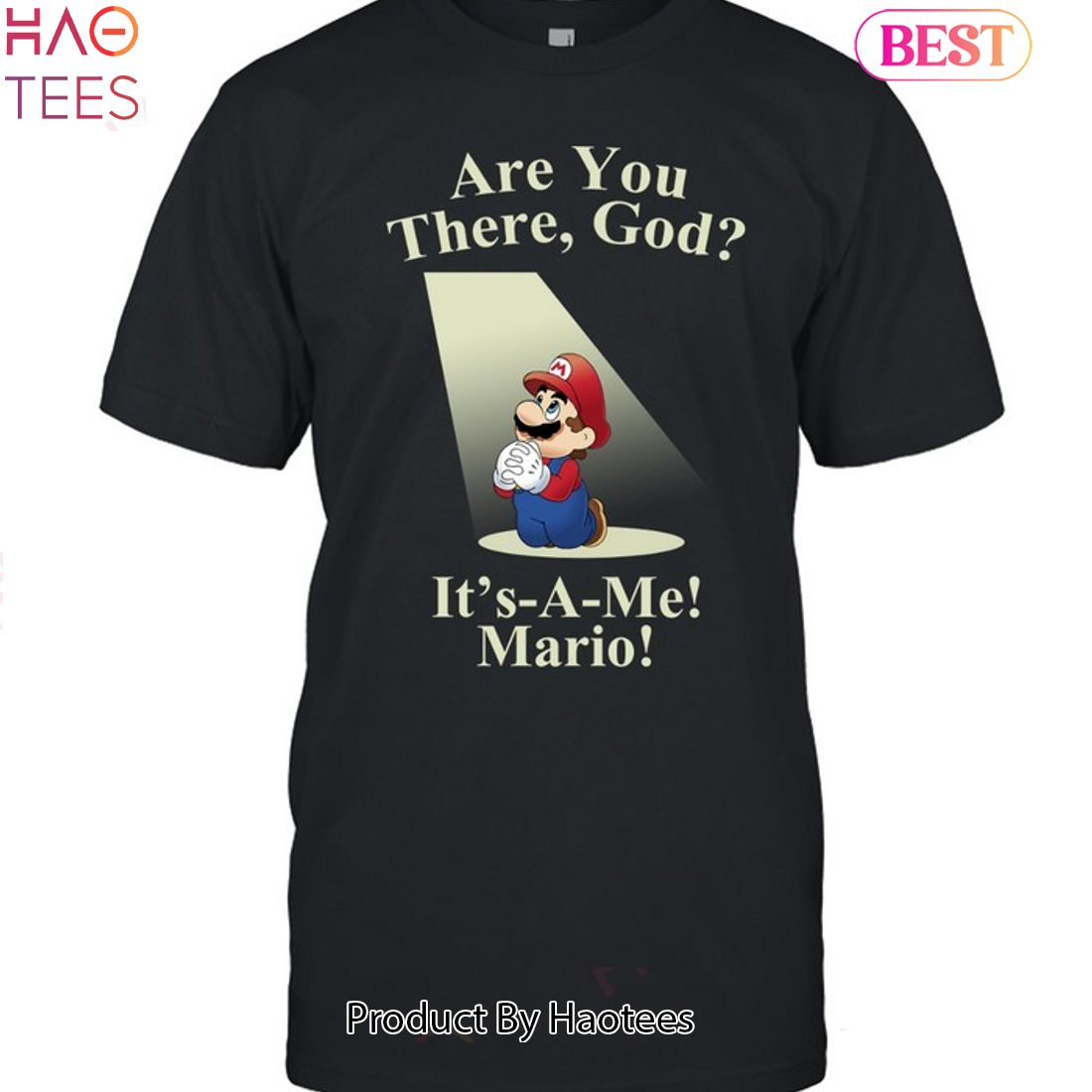 NEW Are You There God Mario Unisex T-Shirt