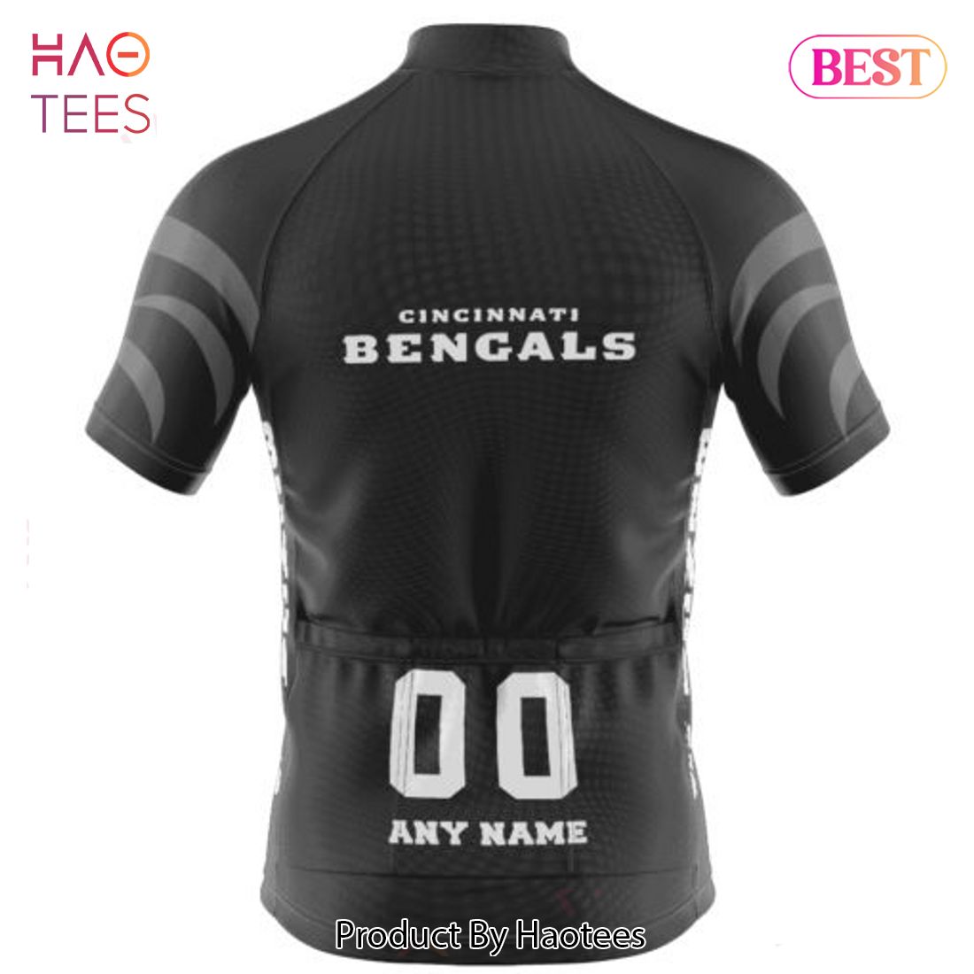 NEW Cincinnati Bengals Mono Cycling Jersey Hoodie NEW Cincinnati Bengals Mono Cycling Jersey Hoodie