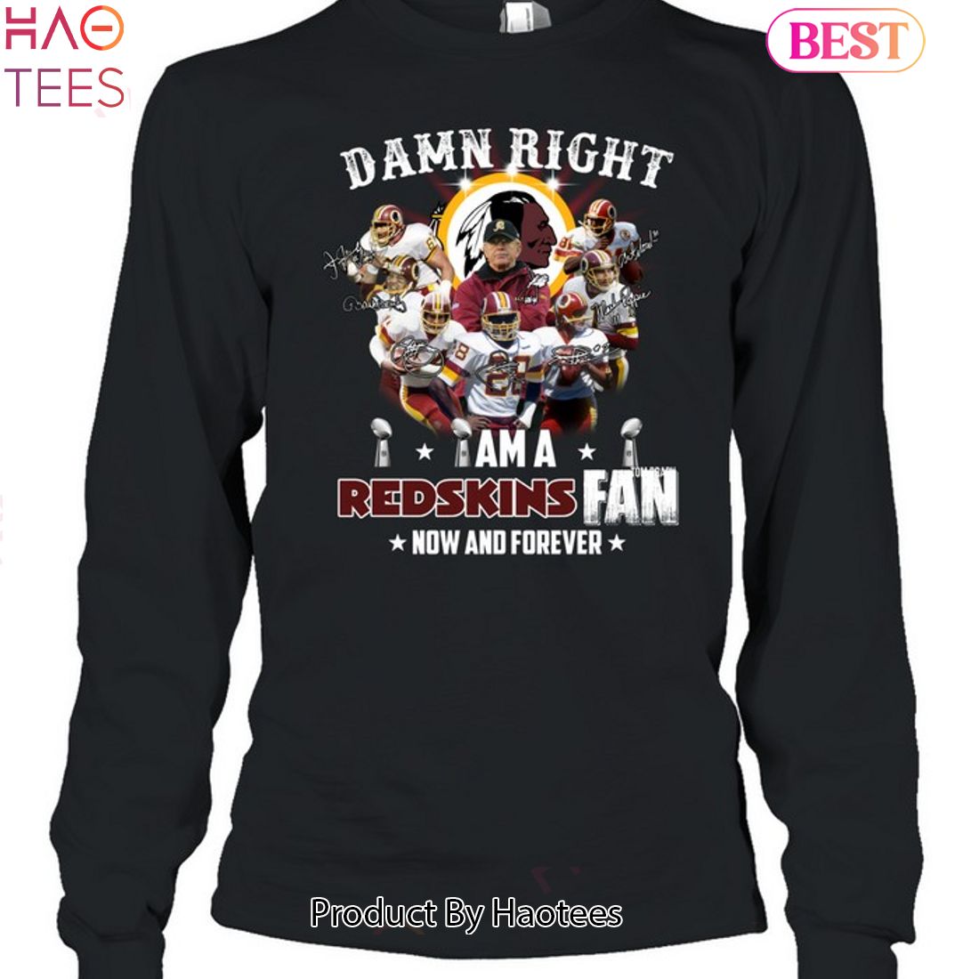 Washington Redskins Hoodie 3D Long Sleeve Pullover new season - Store  T-shirt Shopping Online