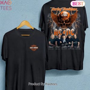 NEW Harley-Davidson Collab ACDC Unisex T-Shirt